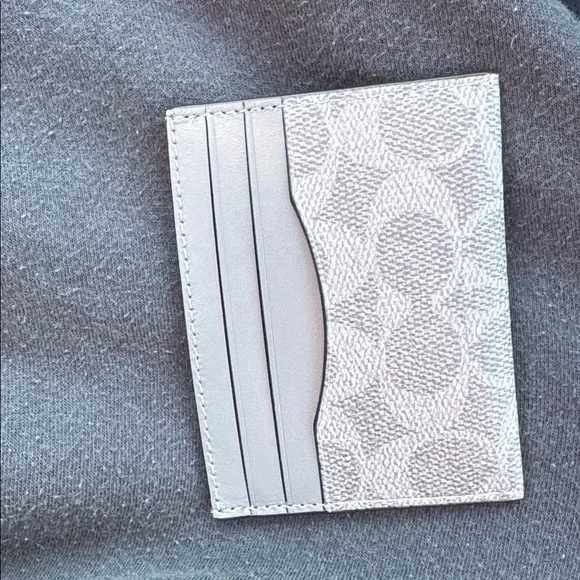 Coach grey wallet